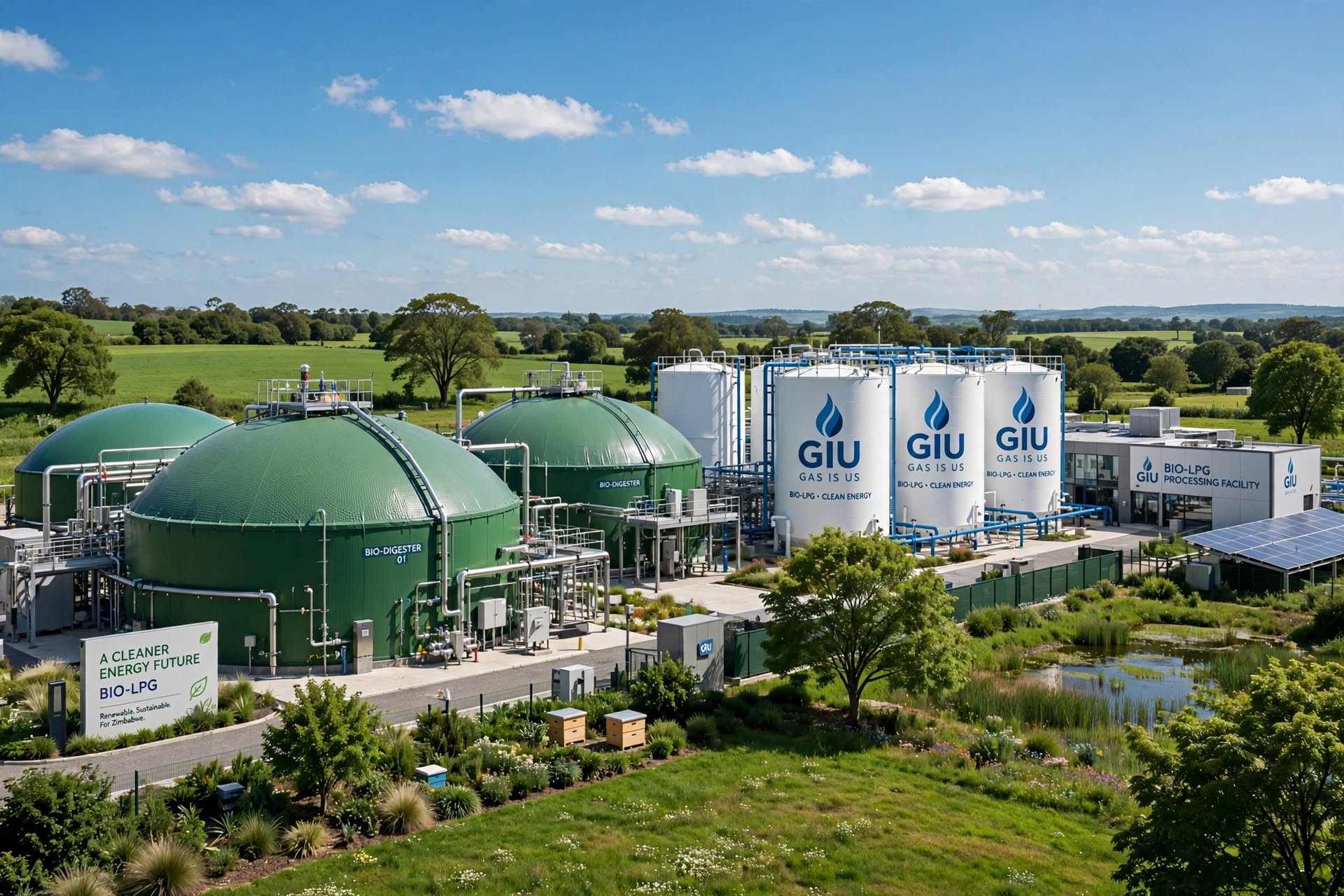 GIU future Bio-LPG production facility