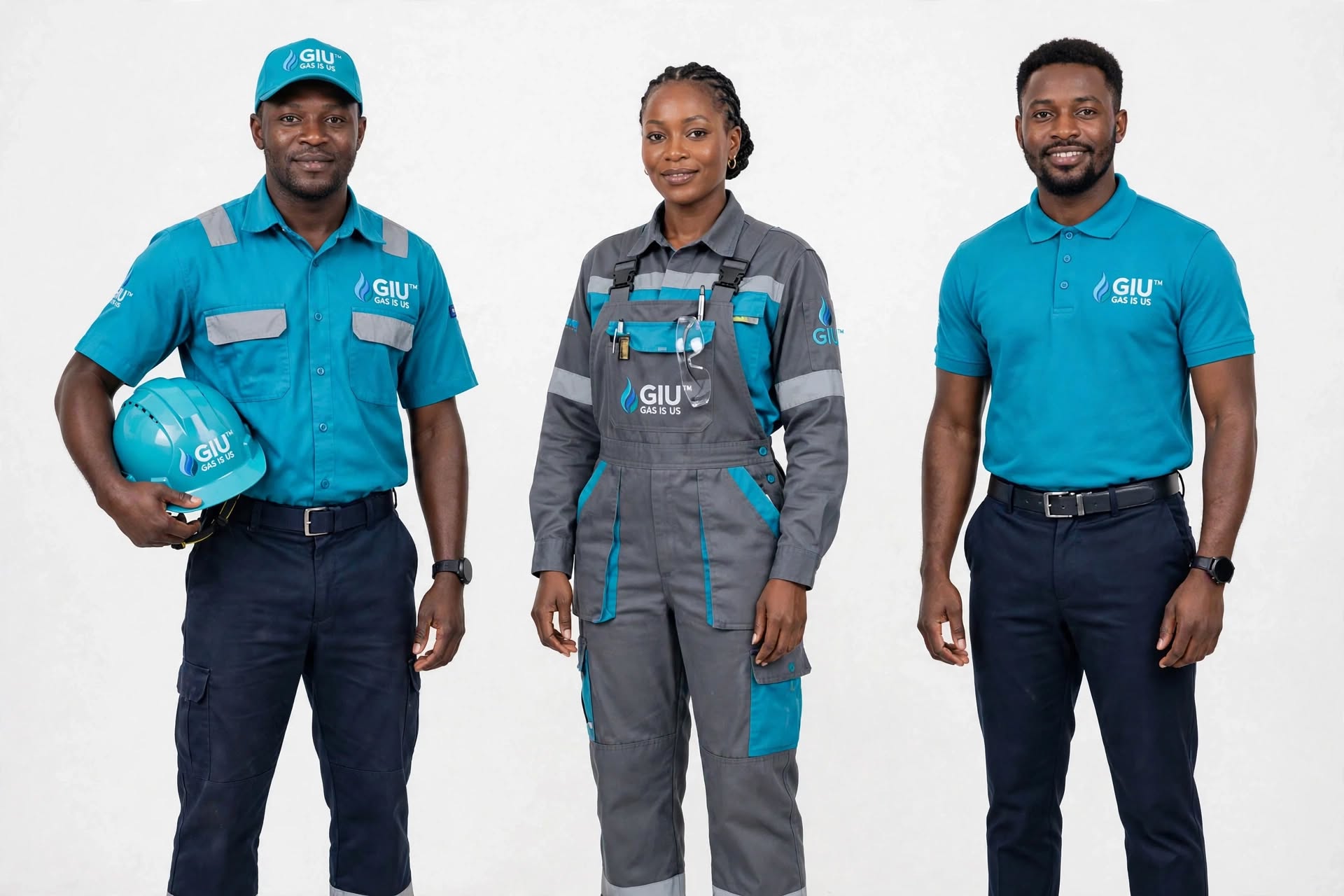 GIU branded uniforms